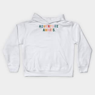 Adventure Awaits. Kids Hoodie